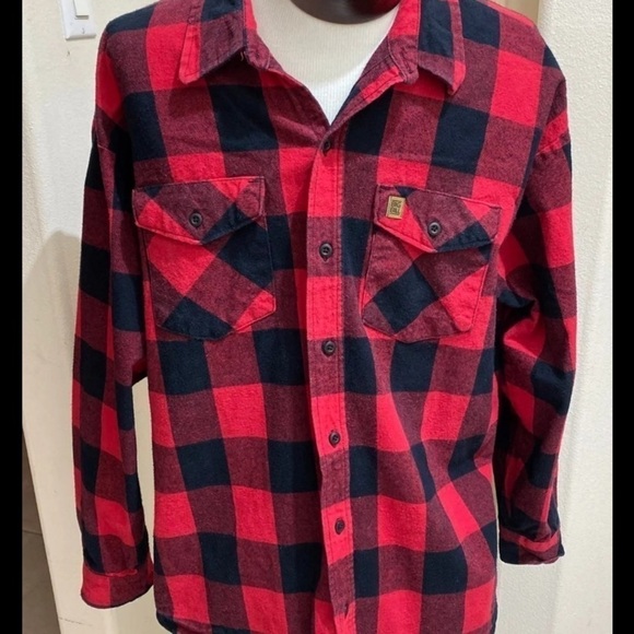 Vintage BIG BILL Premium Flannel Work Shirt - Picture 1 of 6